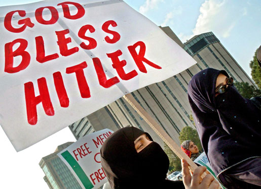 MUSLIMS, the new Nazis