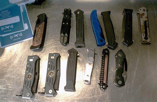 Muslim's 13 knives