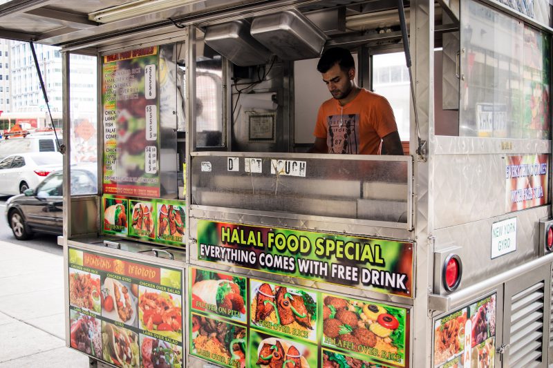 Who are the filthiest street food vendors in New York City?
