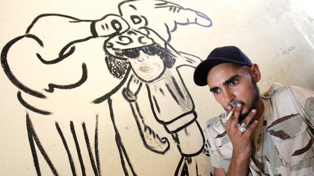 LIBYAN 'SECURITY' AT THE CONSULATE
