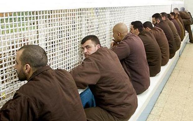 Israel-Palestinian-prisoners-in-Ayalon-prison-in-Ramla
