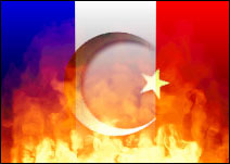 OSTERSflagfrance_islam_burning-vi