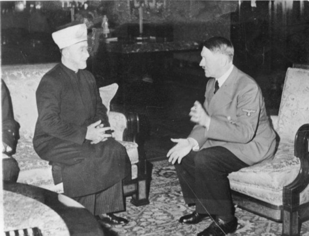 Haj Amin Al Husseini and Adolf Hitler in 1941