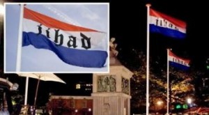 Jihad flag Gobot festival Enschede