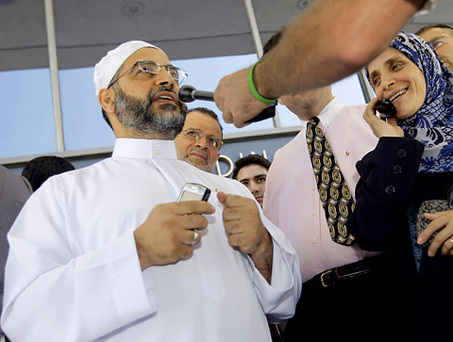  When serving as U.S. attorney for New Jersey, Christie embraced and kissed Mohammed Qatanani, imam of the Islamic Center of Passaic County, and praised him as “a man of great goodwill.” He did this after Qatanani had publicly ranted against Jews and in support of funding Hamas, a U.S. government–designated terror organization, and on the eve of his deportation hearing for hiding an Israeli conviction for membership in Hamas. In addition, Christie designated a top aide, Assistant U.S. Attorney Charles McKenna, to testify as a character witness for Qatanani