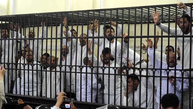 Some of the Muslim Brotherhood thugs/terrorists sentenced to death