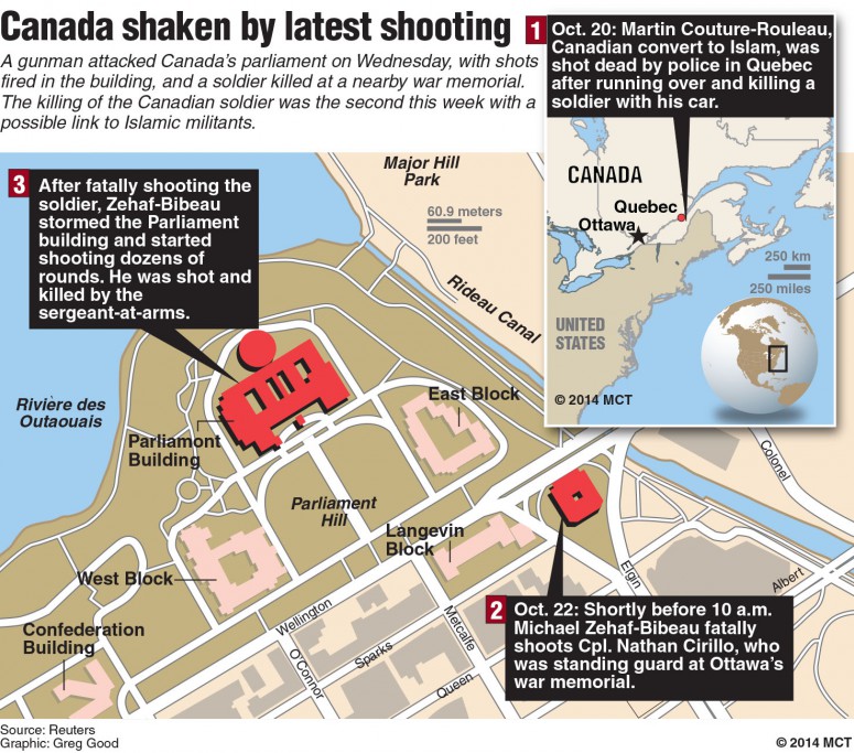 Canada shaken by latest shooting