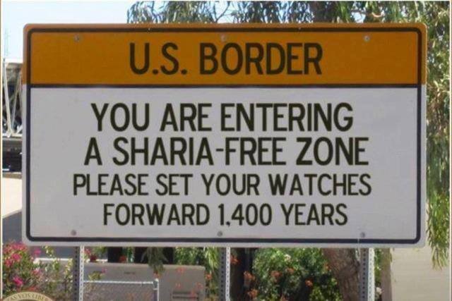 US - Sharia Free Zone!