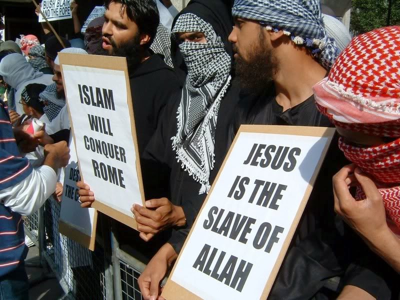 Islamic Protest slogans