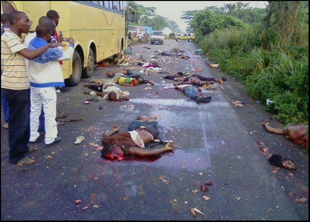 Christians slaughtered in the streets of Nigeria just for being Christians