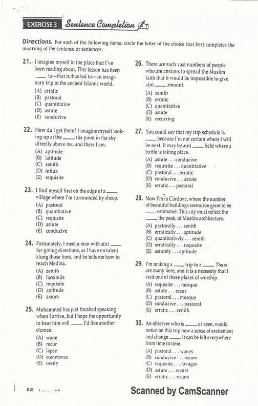 exercise-3-sentence-completion-lesson-2-answers-exercise-poster