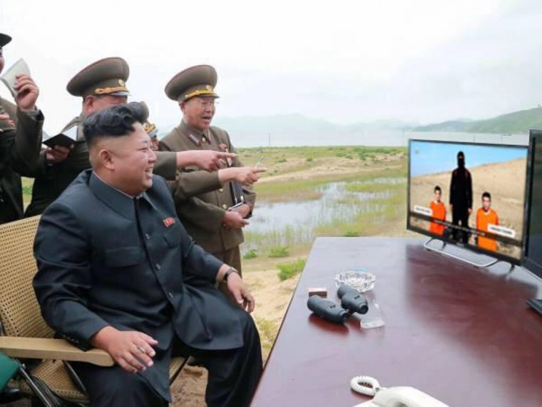North Korean leader Kim Jong Un is loving it!