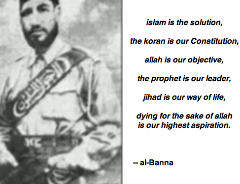 Al-Banna, founder of Muslim Brotherhood