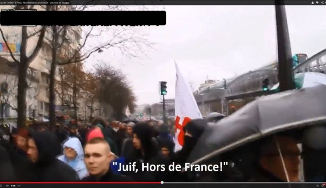 "Jews, out of France"