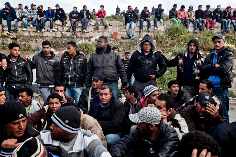 Italy - Illegal Immigration Crisis in Lampedusa