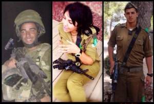All 3 children – 2 boys and a girl – of Arab-Israeli political activist Annet Haskia chose to serve in the IDF